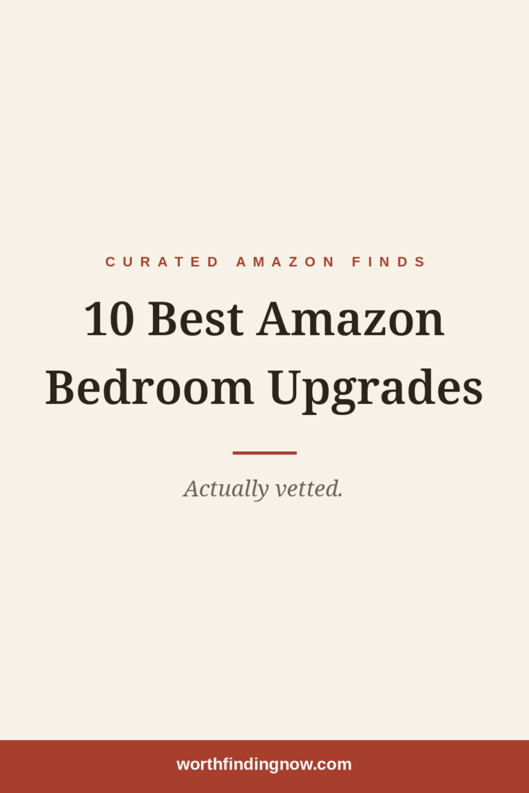 10 Best Amazon Bedroom & Bathroom Upgrades Under $50 (Rated 4.5+)