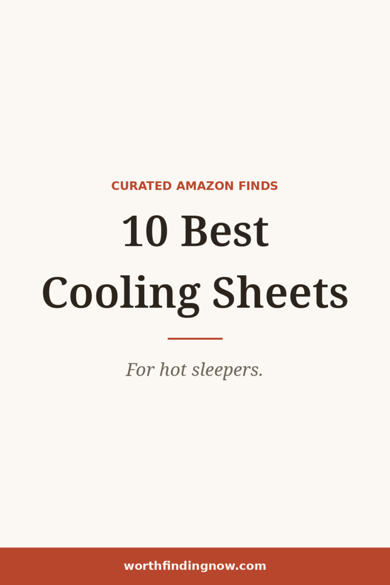 10 Best Amazon Cooling Sheets & Bedding for Hot Sleepers — WorthFindingNow
