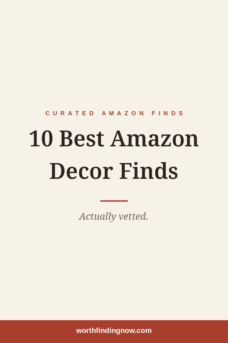 10 Best Amazon Decor Finds That Don't Scream "Amazon"
