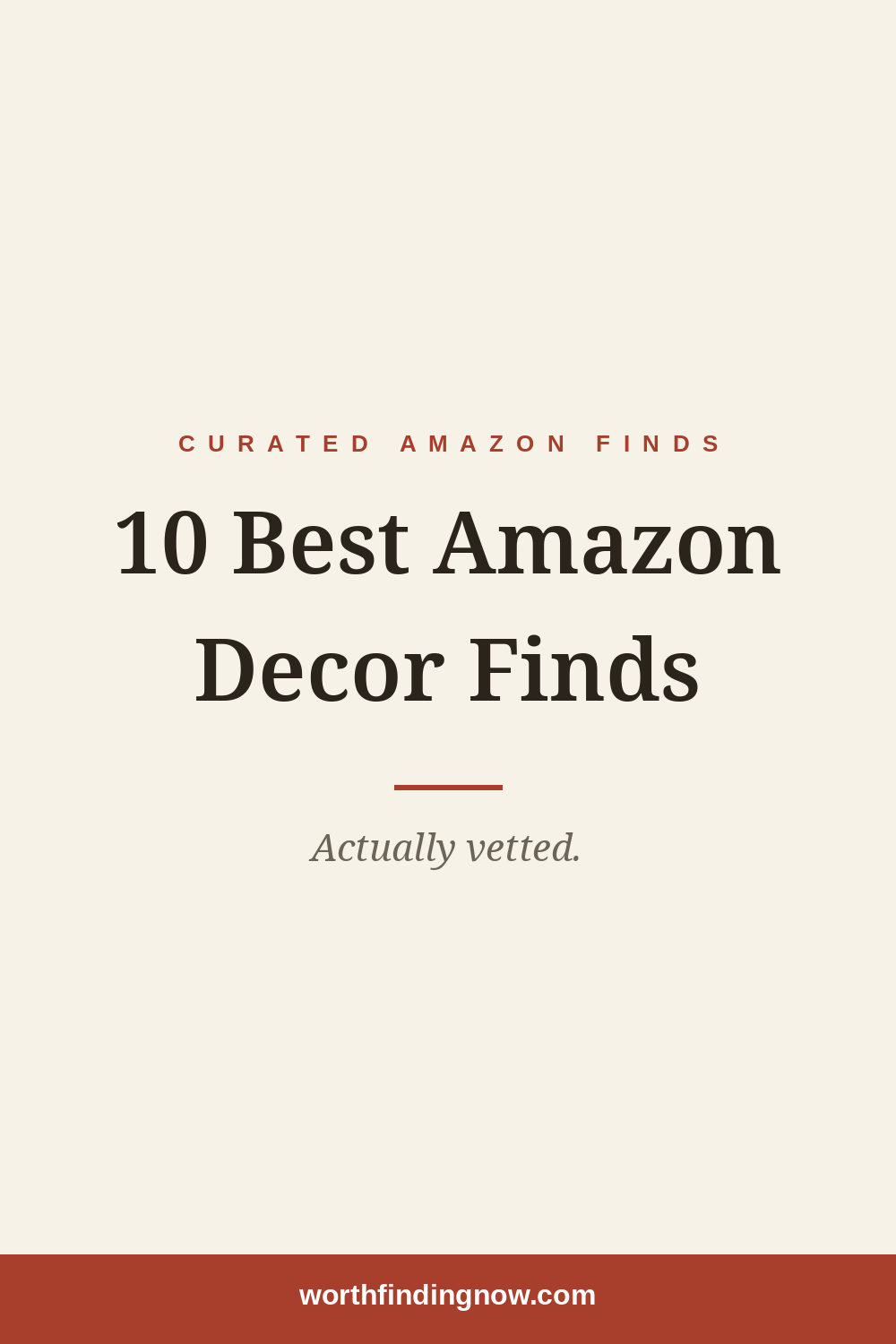 10 Best Amazon Decor Finds That Don't Scream "Amazon"