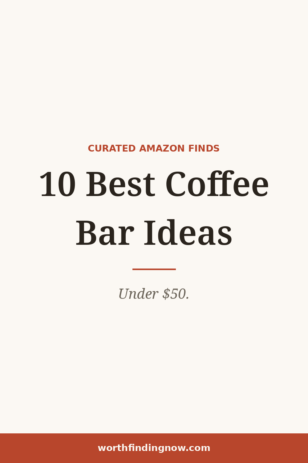 10 Best Amazon Coffee Bar Setup Ideas Under $50 — WorthFindingNow