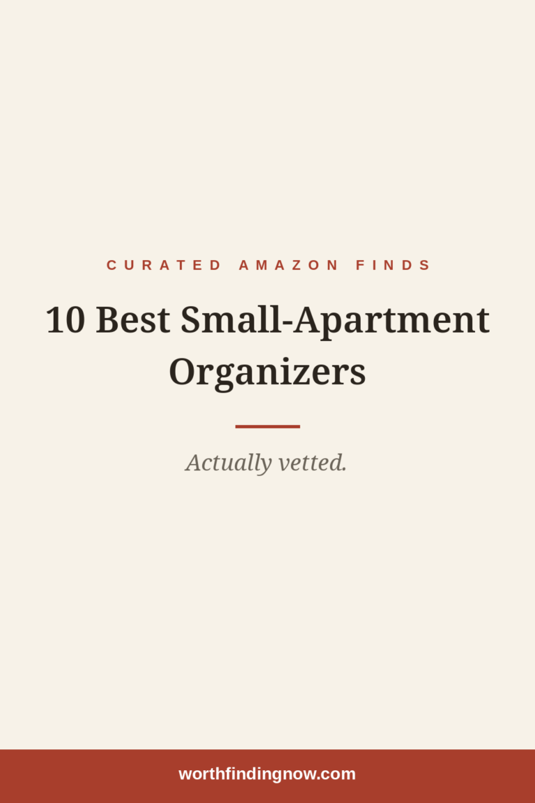 10 Best Small-Apartment Organizers That Actually Fit Real Life