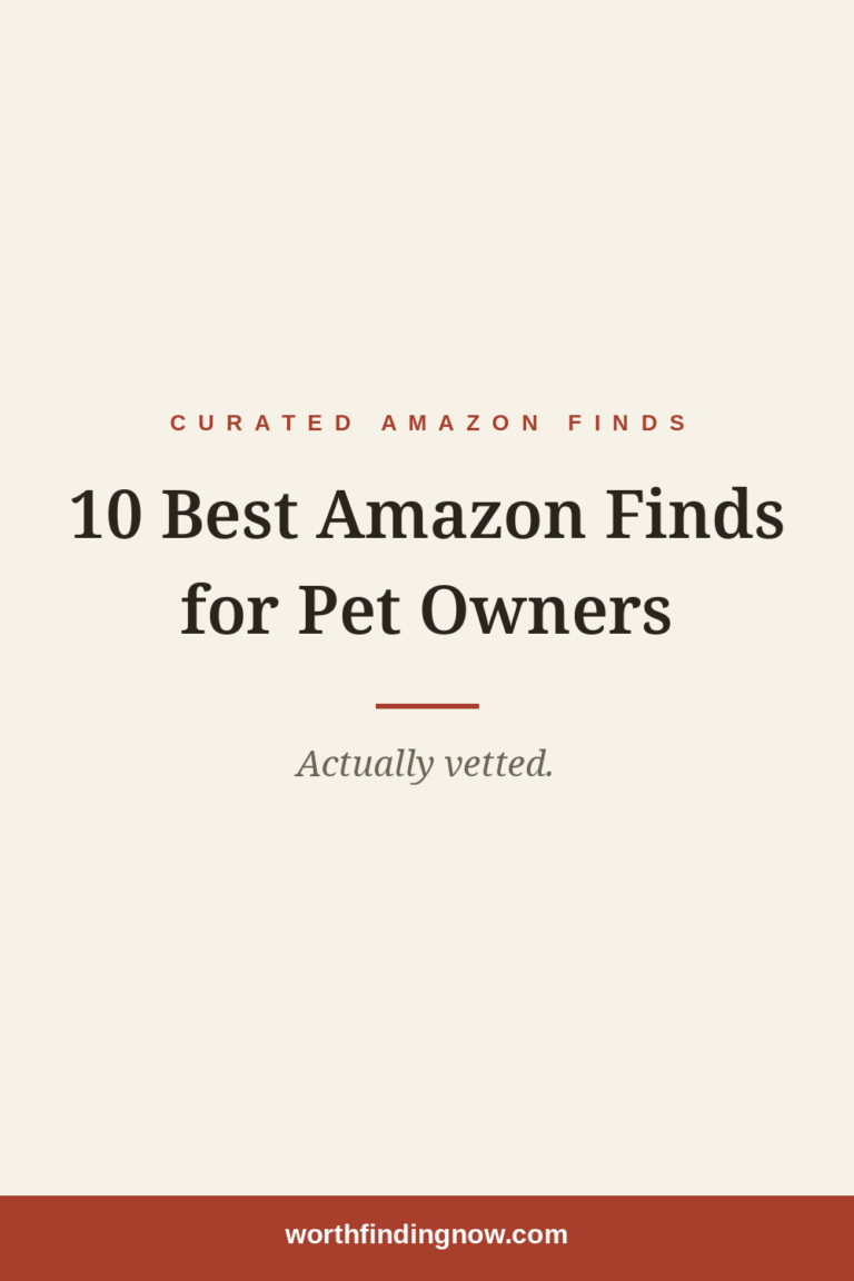 10 Best Amazon Finds for Cat & Dog Owners Who Are Tired of Guessing