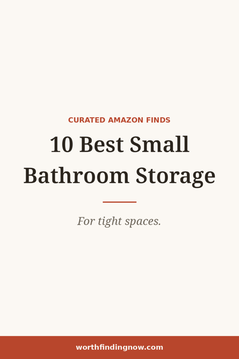 10 Best Amazon Bathroom Storage Ideas for Very Small Bathrooms — WorthFindingNow