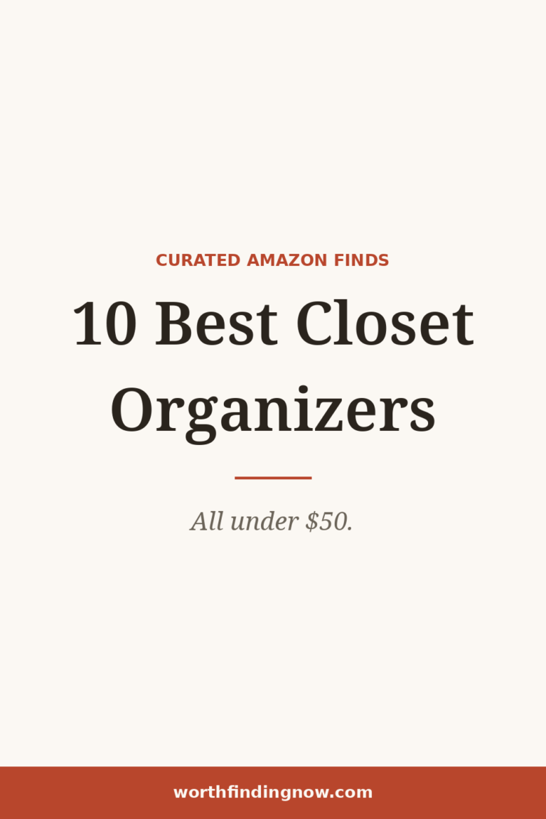 10 Best Amazon Closet Systems & Organizers Under $50 — WorthFindingNow